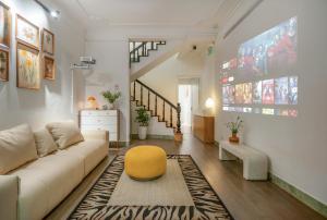 Posezení v ubytování La paix homestay