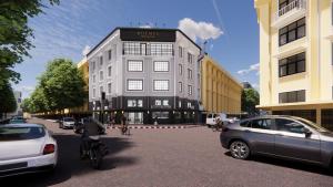 Budova, kde se hotel nachází