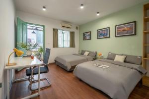 Posezení v ubytování La paix homestay