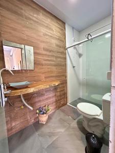 Ένα μπάνιο στο Pousada Recanto das Praias