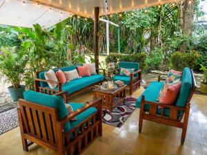 Posezení v ubytování Casa del Sol Bed and Breakfast