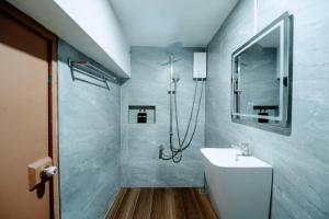 Koupelna v ubytování Mia Bae Lodge