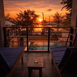 Ban công/sân hiên tại The Loft Komodo