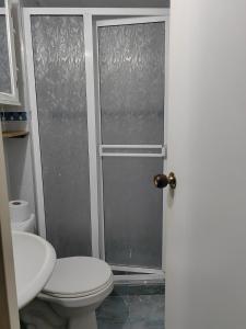 Et badeværelse på Quiet apartment in Itagui