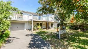 Bygningen som feriehuset ligger i