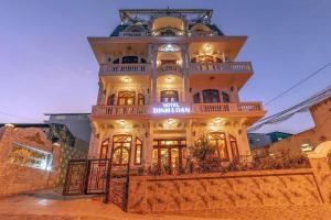 Bygningen som hotellet ligger i