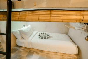 Postel nebo postele na pokoji v ubytování Penida Patio Hostel