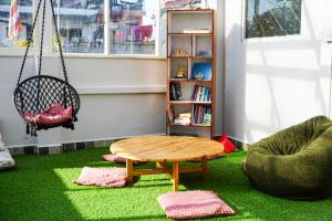 Χώρος καθιστικού στο Nyadha House Bed & Breakfast