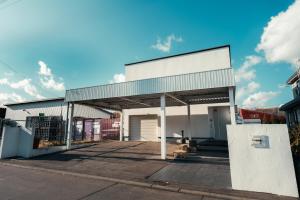 Bygningen som lejligheden ligger i