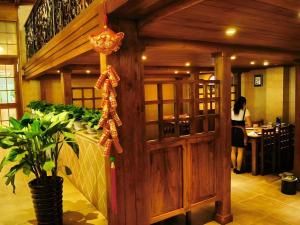 Restaurace v ubytování GreenTree Inn Luoyang Henan University of Science and Technology