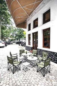 Bygningen som hotellet ligger i