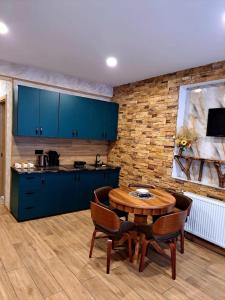 Kuchyň nebo kuchyňský kout v ubytování Gudauri Star