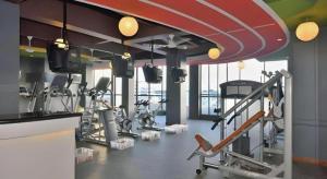 Fitness centrum a/nebo fitness zařízení v ubytování Gajahmada Avara Boutique Hotel