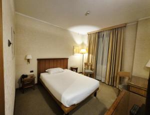 Voodi või voodid majutusasutuse Hotel Excelsior Magenta toas +53 fotot