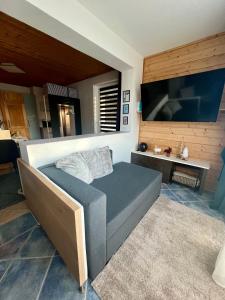 Posezení v ubytování Südhang FeWo