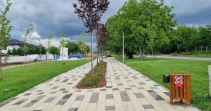 En have udenfor Casa Capibarei 3