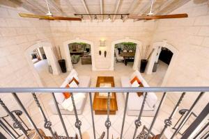 an aerial view of a living room and dining room at Kyalami - by ZenBreak in Saint James +39 photos