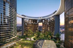 Bygningen som lejligheden ligger i