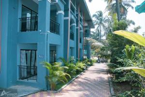 Bygningen som hotellet ligger i