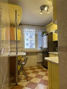 Køkken eller tekøkken på Lakes & Castles Apartment