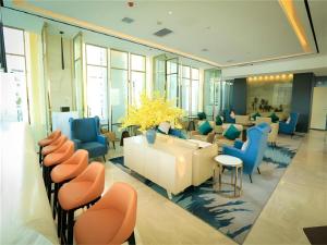 Posezení v ubytování Jinjiang Metropolo Hotel - Turpan Administration Center