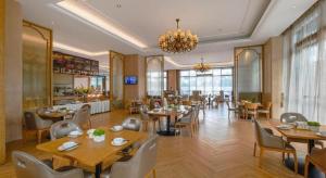 Restaurace v ubytování Vienna Best Sleep International Hotel Shenzhen New Airport Branch