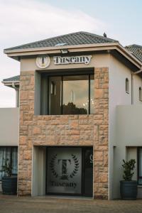 Bygningen som pensionatet ligger i