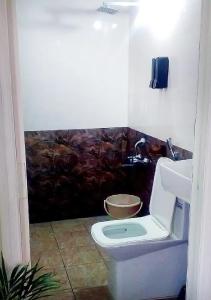 Koupelna v ubytování Maple homes