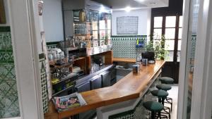 Kuchyňa alebo kuchynka v ubytovaní Hostal Centro Sol