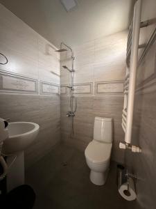 Koupelna v ubytování Bala's House