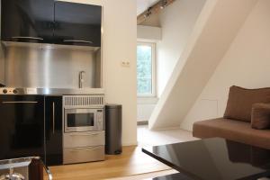 Köök või kööginurk majutusasutuses Luxury Suites Arendshof