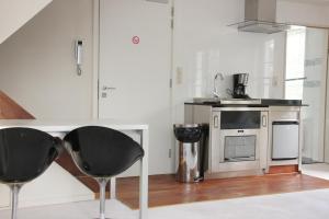 Köök või kööginurk majutusasutuses Luxury Suites Arendshof