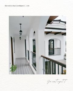 Balkón nebo terasa v ubytování D'Brook Side Place