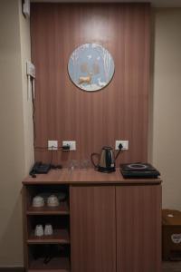 Köök või kööginurk majutusasutuses the wish stay