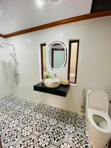 Koupelna v ubytování BeanHomestay + 17 fotografií