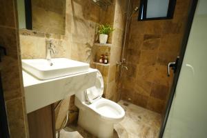 Koupelna v ubytování Aurelia Apartments HN