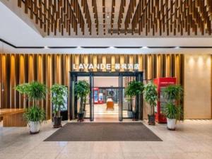 Vstupní hala nebo recepce v ubytování Lavande Hotel Tianjin Youyi Road Xiaobailou 5th Avnue