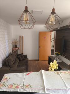 Posezení v ubytování Apartamento Terreo