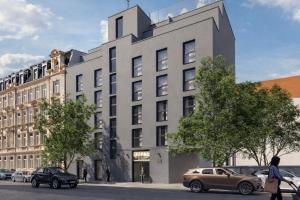 Bygningen som hotellet ligger i