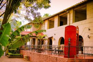 Bygningen som hotellet ligger i