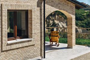 Μπαλκόνι ή βεράντα στο Villa Carciofa by MMega