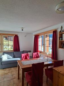 Et opholdsområde på Studio Chalet Edelweiss