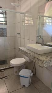 Et badeværelse på Pousada Spazio San jose