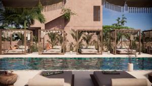 Πισίνα στο ή κοντά στο Palmea Suites