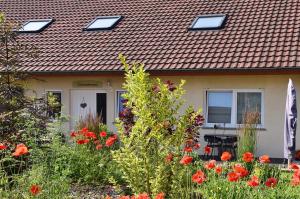 En have udenfor Ferienwohnung auf dem Dorf, Külsheim