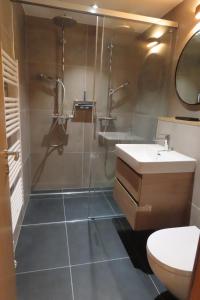 Koupelna v ubytování Chalet Brunner 2 + 33 fotografií