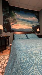 Postel nebo postele na pokoji v ubytování The home of Musinè