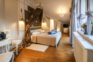 Ένα ή περισσότερα κρεβάτια σε δωμάτιο στο Guesthouse Trajbar Team +67 φωτογραφίες