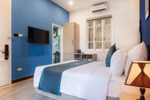 Et tv og/eller underholdning på LPM Apartment Pho Hue