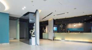 Vstupní hala nebo recepce v ubytování Jinjiang Inn Luoyang Wangcheng Park Metro Station